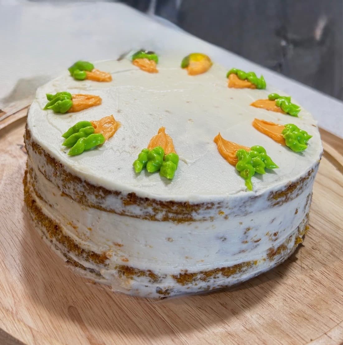 Carrot Cake Naked